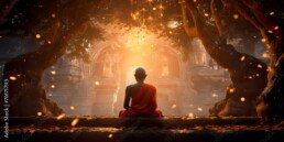 Meditation under the Sacred Tree: An Introduction to Enlightenment , Generative AI